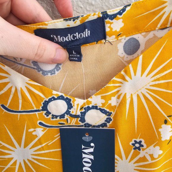 NWT Modcloth On Cloud Nineties Shift Dress - Picture 5 of 5